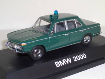 BMW 2000 Polizei Deutschland - Schuco 1:43
